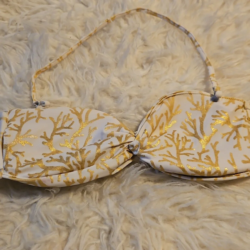 2011 Vintage Victorias Secret Tropical Print Bikini Set